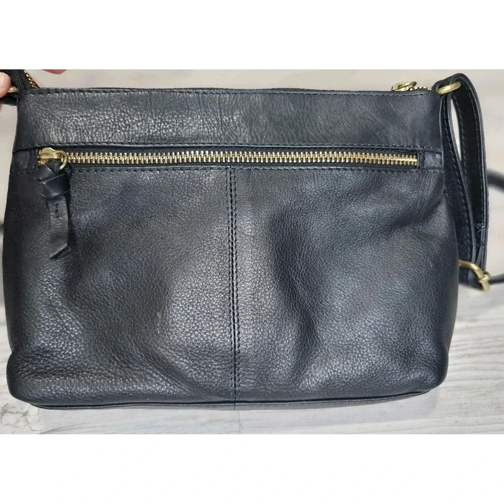 Great American Leather Works, Crossbody, Shoulder‎ Bag or Purse, Black